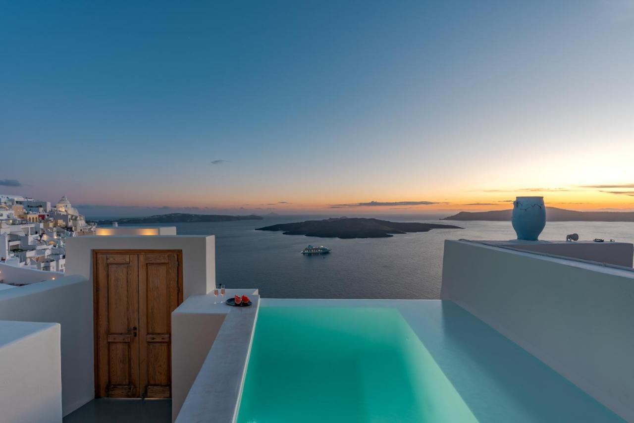 Thera Villas Fira  Bagian luar foto