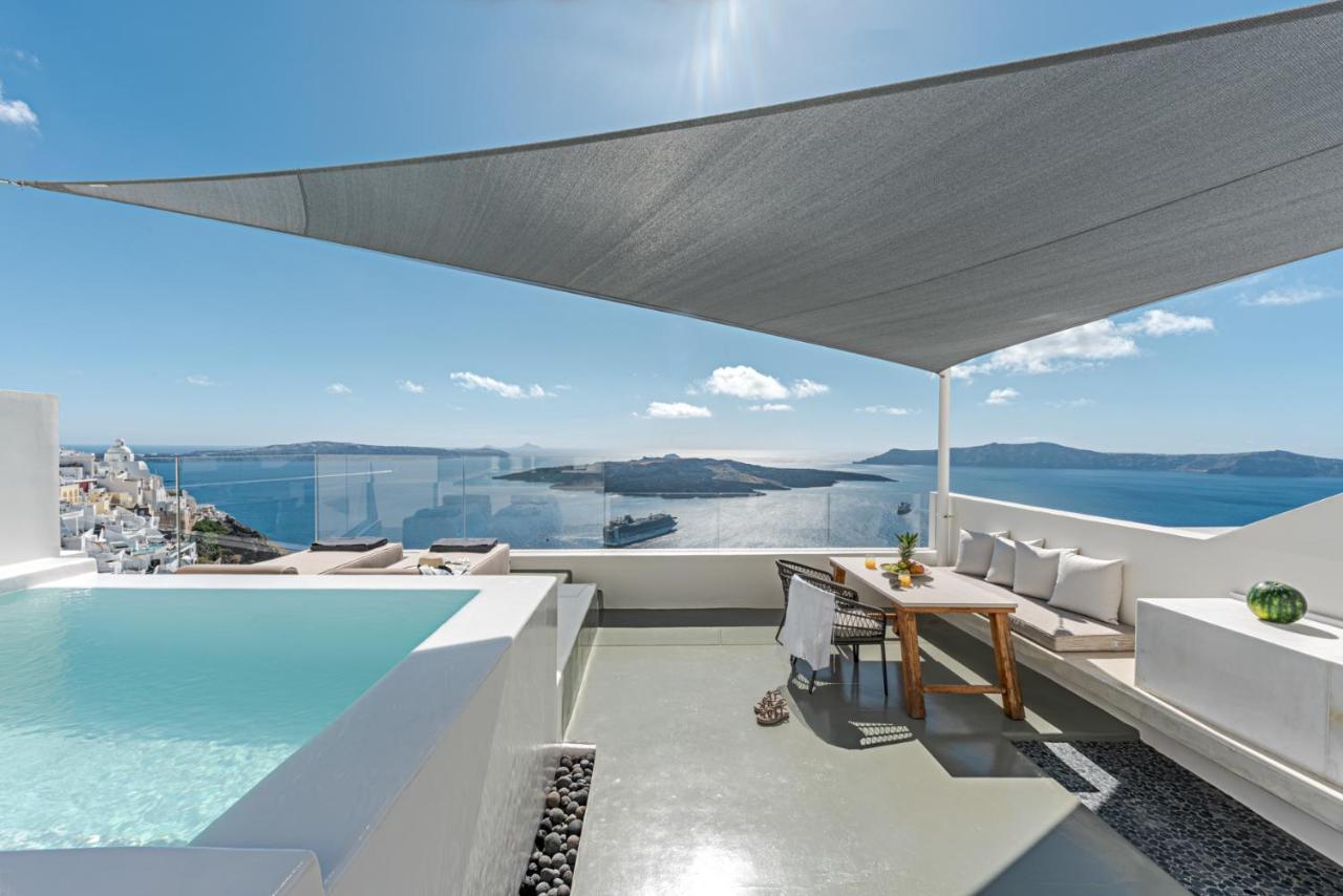 Thera Villas Fira  Bagian luar foto