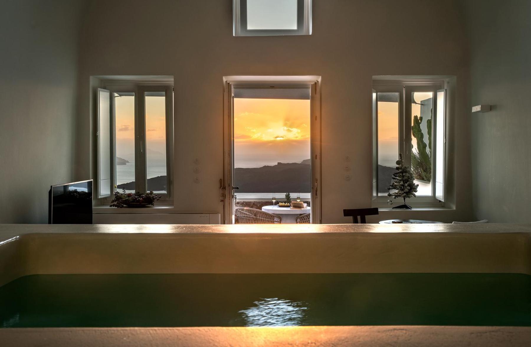 Thera Villas Fira  Bagian luar foto